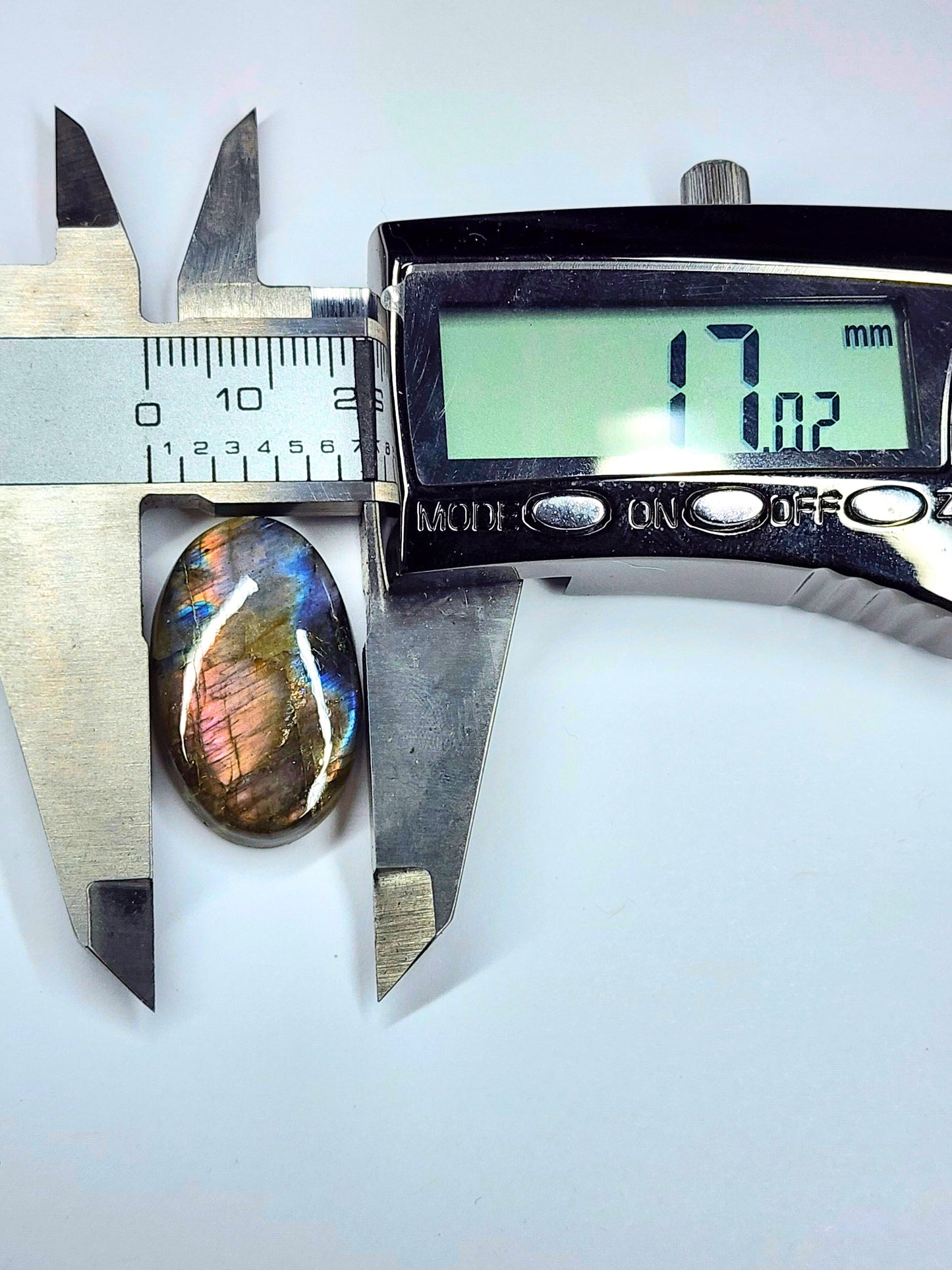 Purple Flash Labradorite Cabochon – 26.95mm x 17.02mm Oval